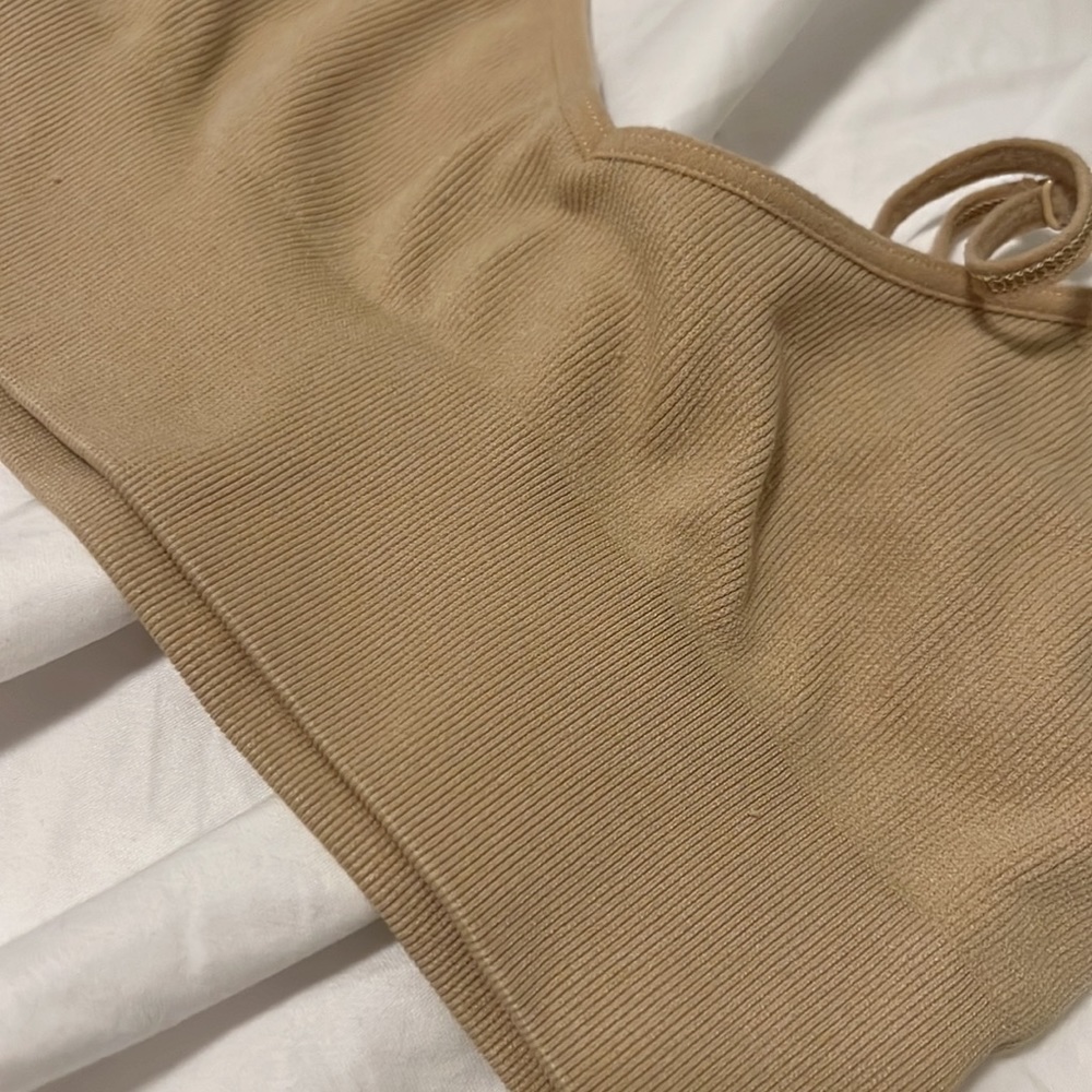 TALULA Seamless Bra Top - Small - Sand Buff - Picture 7 of 7